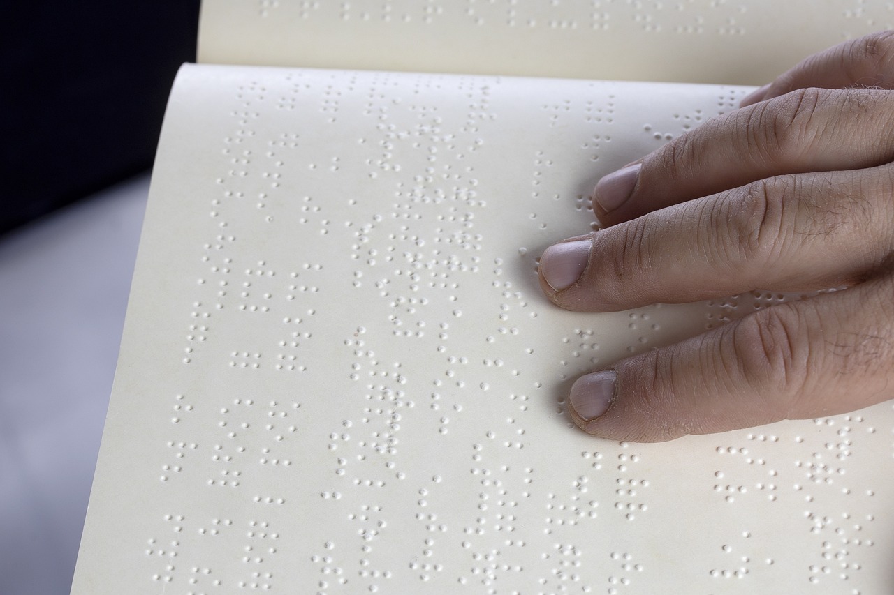 Braille Finger Reading